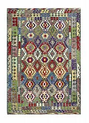 Itämainen Matto - Vegi Kelim Hand Woven - 199 x 290 cm