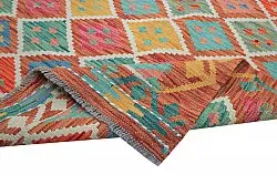 Itämainen Matto - Vegi Kelim Hand Woven - 202 x 294 cm