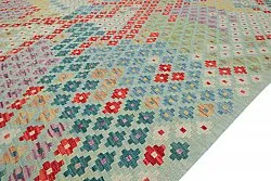 Itämainen Matto - Vegi Kelim Hand Woven - 211 x 288 cm