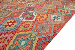 Itämainen Matto - Vegi Kelim Hand Woven - 203 x 296 cm