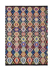Itämainen Matto - Vegi Kelim Hand Woven - 204 x 294 cm