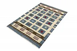 Itämainen Matto - Vegi Kelim Hand Woven - 100 x 148 cm
