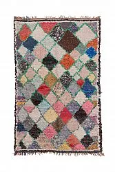 Marokkolainen Kilim matto Boucherouite 230 x 145 cm