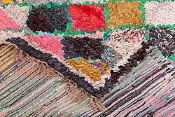 Marokkolainen Kilim matto Boucherouite 230 x 145 cm