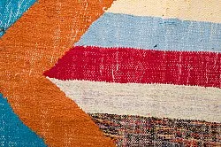 Marokkolainen Kilim matto Boucherouite 125 x 215 cm