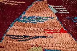 Marokkolainen Kilim matto Boucherouite 160 x 295 cm
