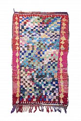 Marokkolainen Kilim matto Boucherouite 275 x 165 cm