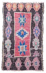 Marokkolainen Kilim matto Boucherouite 225 x 130 cm