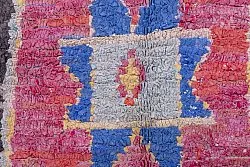 Marokkolainen Kilim matto Boucherouite 225 x 130 cm