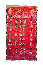 Marockansk Boucherouite-matta 265 x 150 cm