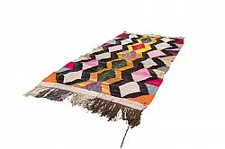Marokkolainen Kilim matto Boucherouite 150 x 305 cm
