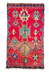 Marokkolainen Kilim matto Boucherouite 290 x 170 cm