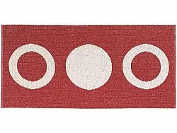 Muovimatot - Horredsmattan Circle (punainen)