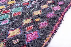 Marokkolainen Kilim matto Boucherouite 240 x 135 cm