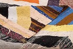 Marokkolainen Kilim matto Boucherouite 155 x 275 cm
