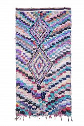 Marokkolainen Kilim matto Boucherouite 285 x 150 cm