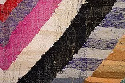 Marokkolainen Kilim matto Boucherouite 155 x 285 cm