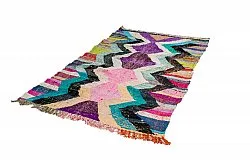Marokkolainen Kilim matto Boucherouite 130 x 235 cm