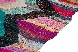 Marokkolainen Kilim matto Boucherouite 130 x 235 cm