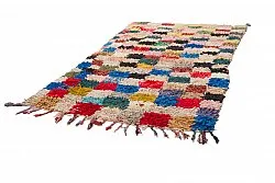 Marokkolainen Kilim matto Boucherouite 280 x 155 cm