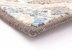 Wilton-matto - Sanandaj (sininen-beige)