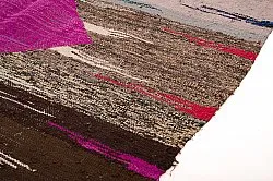 Marokkolainen Kilim matto Boucherouite 130 x 275 cm