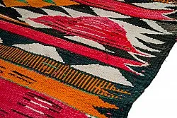 Marokkolainen Kilim matto Boucherouite 150 x 365 cm