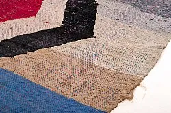 Marokkolainen Kilim matto Boucherouite 145 x 265 cm