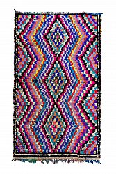 Marokkolainen Kilim matto Boucherouite 265 x 160 cm