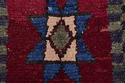 Marokkolainen Kilim matto Boucherouite 230 x 85 cm