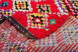 Marokkolainen Kilim matto Boucherouite 320 x 130 cm
