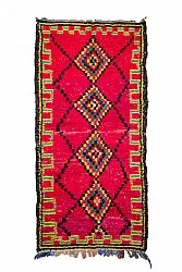 Marokkolainen Kilim matto Boucherouite 340 x 165 cm