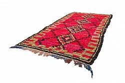 Marokkolainen Kilim matto Boucherouite 340 x 165 cm