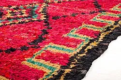 Marokkolainen Kilim matto Boucherouite 340 x 165 cm