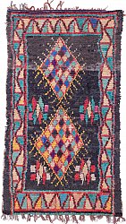 Marokkolainen Kilim matto Boucherouite 200 x 110 cm