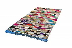 Marokkolainen Kilim matto Boucherouite 150 x 255 cm