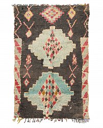 Marokkolainen Kilim matto Boucherouite 220 x 145 cm
