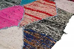 Marokkolainen Kilim matto Boucherouite 125 x 225 cm