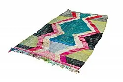 Marokkolainen Kilim matto Boucherouite 125 x 240 cm
