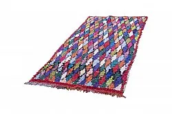 Marokkolainen Kilim matto Boucherouite 230 x 115 cm