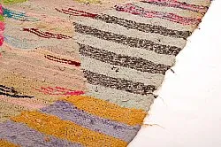Marokkolainen Kilim matto Boucherouite 140 x 250 cm