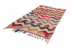 Marokkolainen Kilim matto Boucherouite 150 x 285 cm