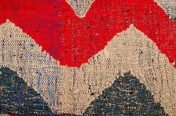 Marokkolainen Kilim matto Boucherouite 150 x 285 cm