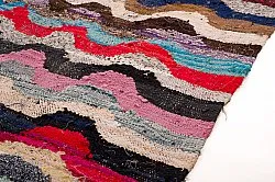 Marokkolainen Kilim matto Boucherouite 170 x 270 cm