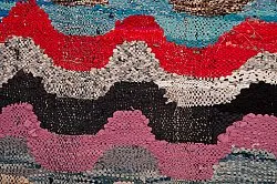 Marokkolainen Kilim matto Boucherouite 170 x 270 cm