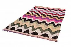 Marokkolainen Kilim matto Boucherouite 160 x 275 cm