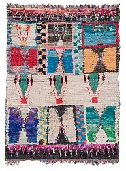 Marokkolainen Kilim matto Boucherouite 225 x 170 cm