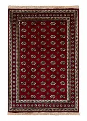 Wilton-matto - Kashmir Boccara (punainen)