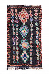 Marokkolainen Kilim matto Boucherouite 265 x 145 cm