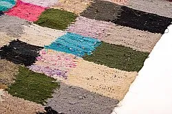 Marokkolainen Kilim matto Boucherouite 135 x 275 cm